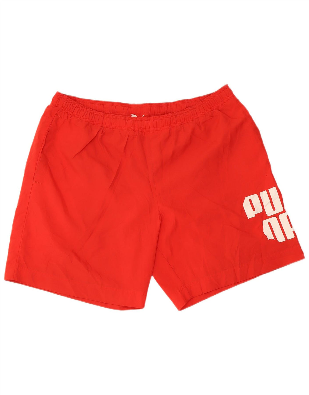PUMA Short de Sport Graphic Homme Rouge Taille L