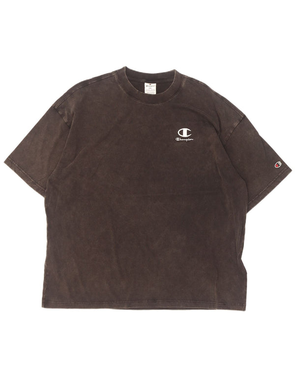 Champion T-Shirt Homme Top 2XL Coton Noir