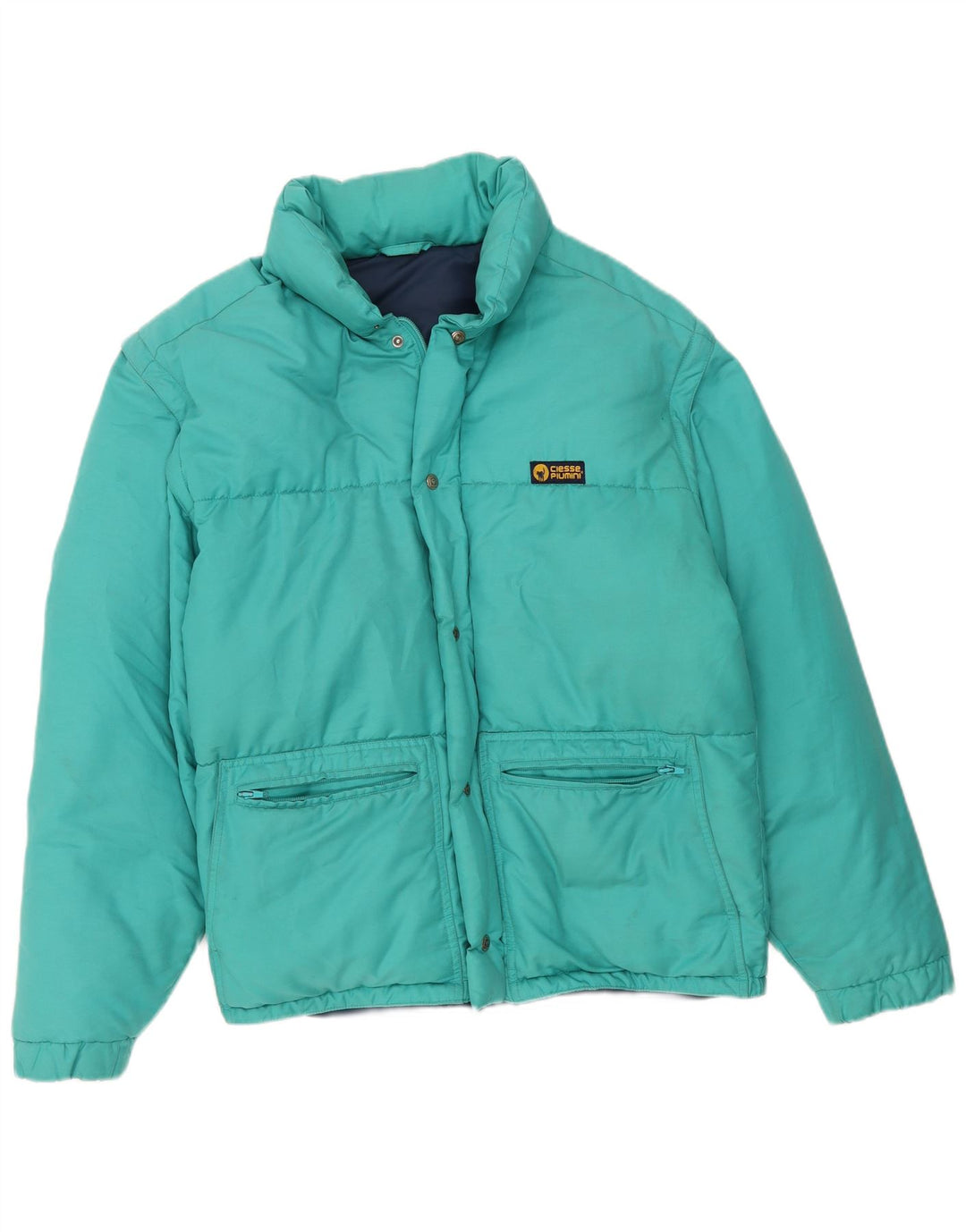 Ciesse Piumini Veste matelassée pour homme IT 48/50 Turquoise moyen