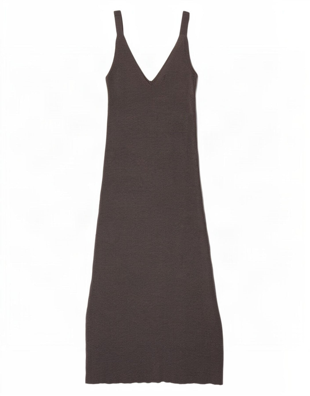 Zara Femme Robe Maxi Sans Manches UK 8 Petite Viscose Grise