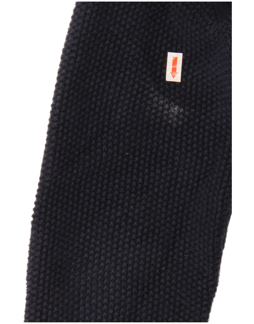 CREW CLOTHING Pull Cardigan Ouvert pour Femme UK 14 Coton Bleu Marine Moyen