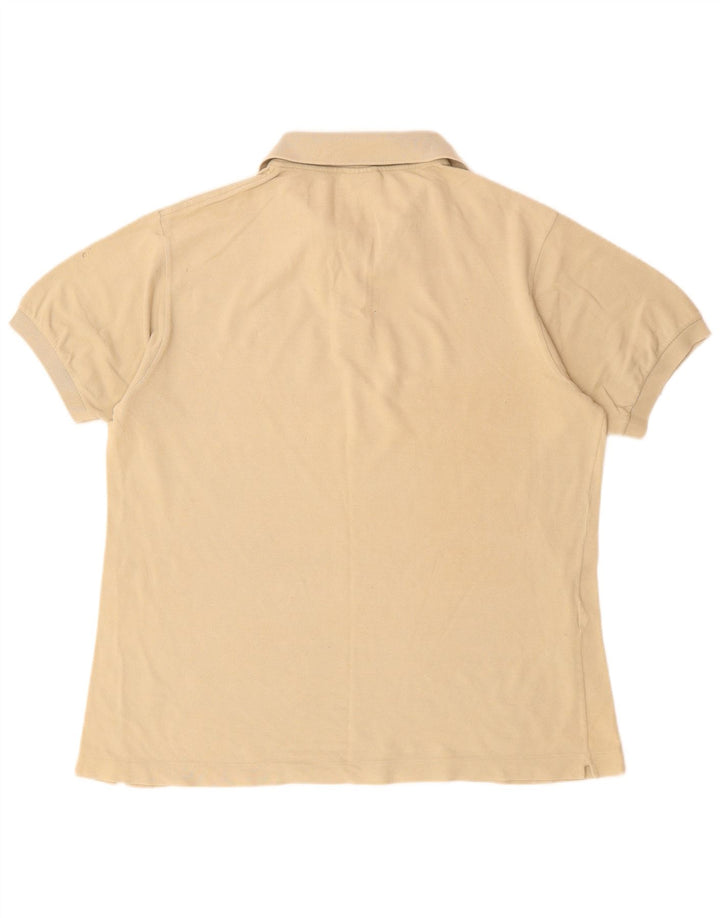 LACOSTE Polo Homme Taille 5 Grand Coton Beige