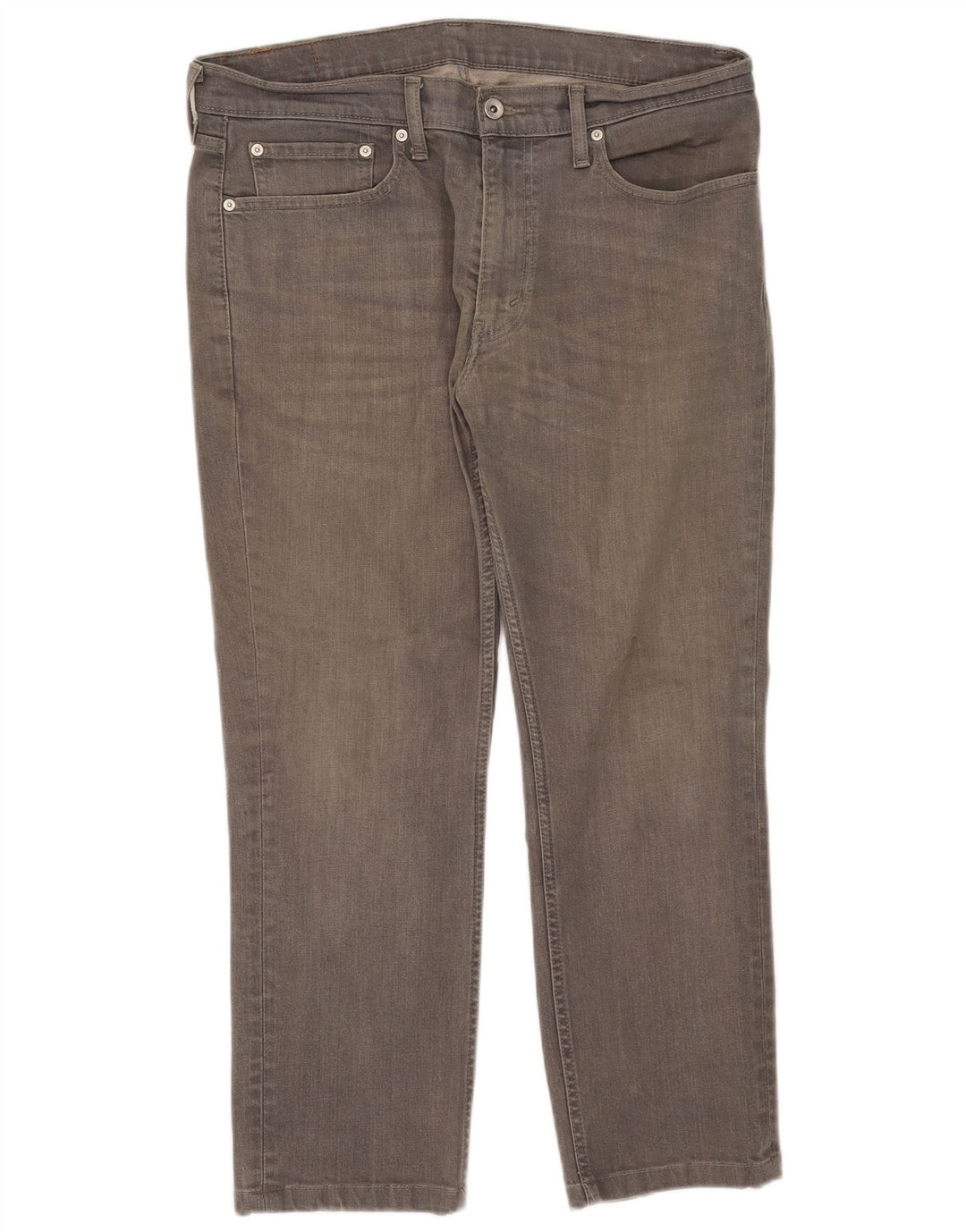 Levi's Jean Slim 511 Cropped Homme Gris Coton W36 L25