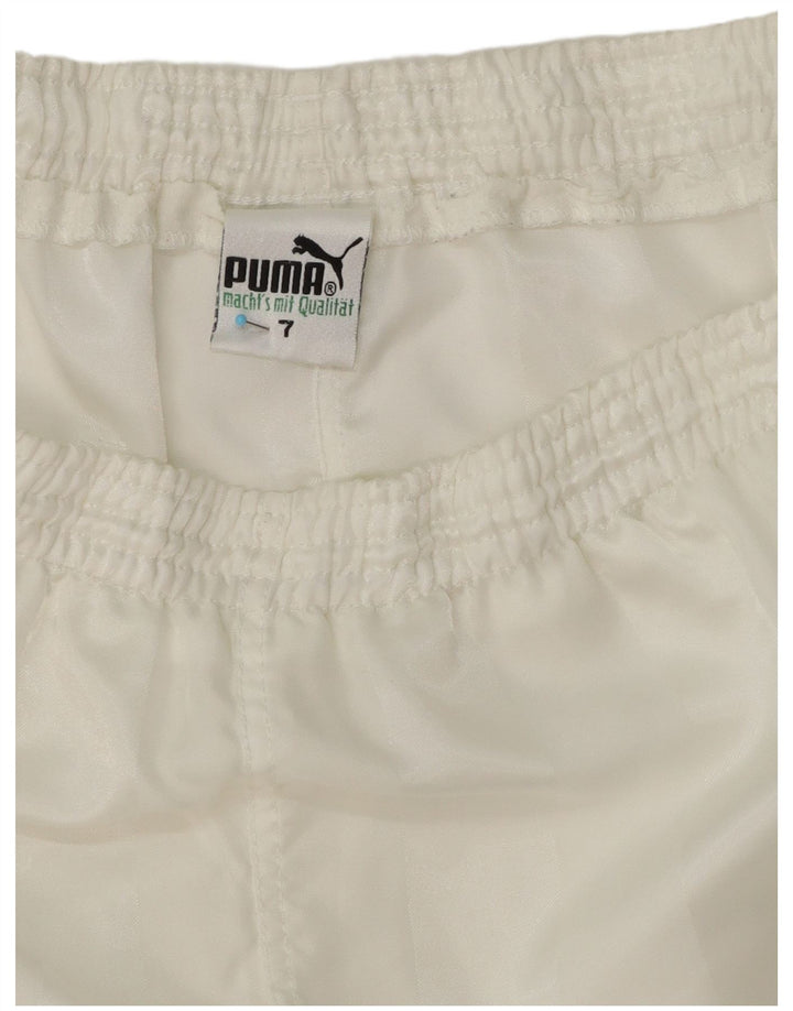 Puma Short de Bain Homme Large Blanc Polyamide