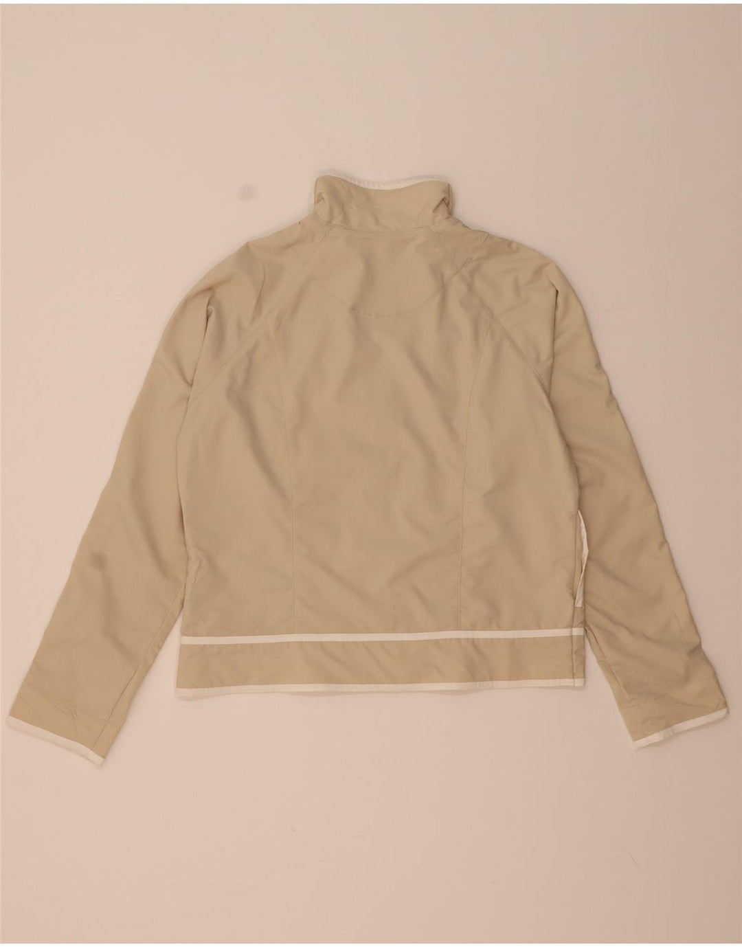 Nike Veste de survêtement pour femme US 12/14 Large Beige Polyester