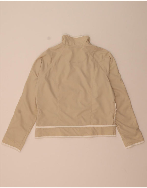 Nike Veste de survêtement pour femme US 12/14 Large Beige Polyester