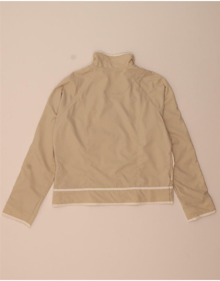 Nike Veste de survêtement pour femme US 12/14 Large Beige Polyester
