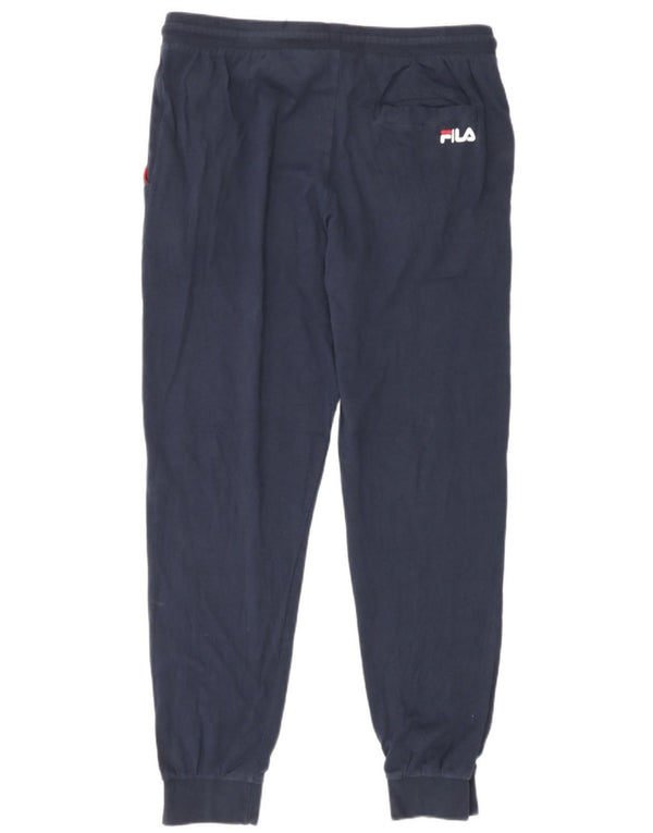 Fila Homme Pantalon De Survêtement Joggers XL Bleu Marine Coton