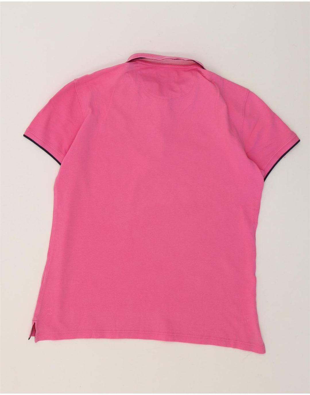Massimo Dutti Polo Slim Fit Homme Rose Large