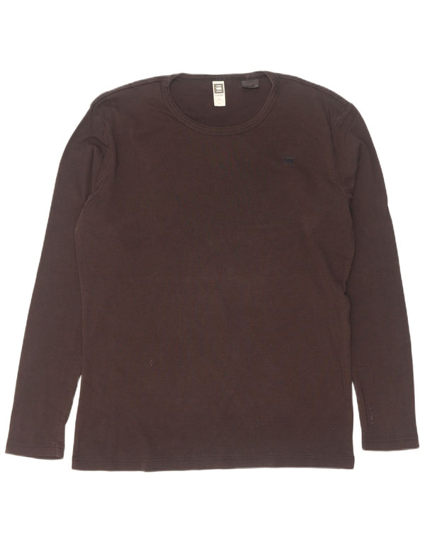 G-Star Homme Top Manches Longues XL Noir Coton