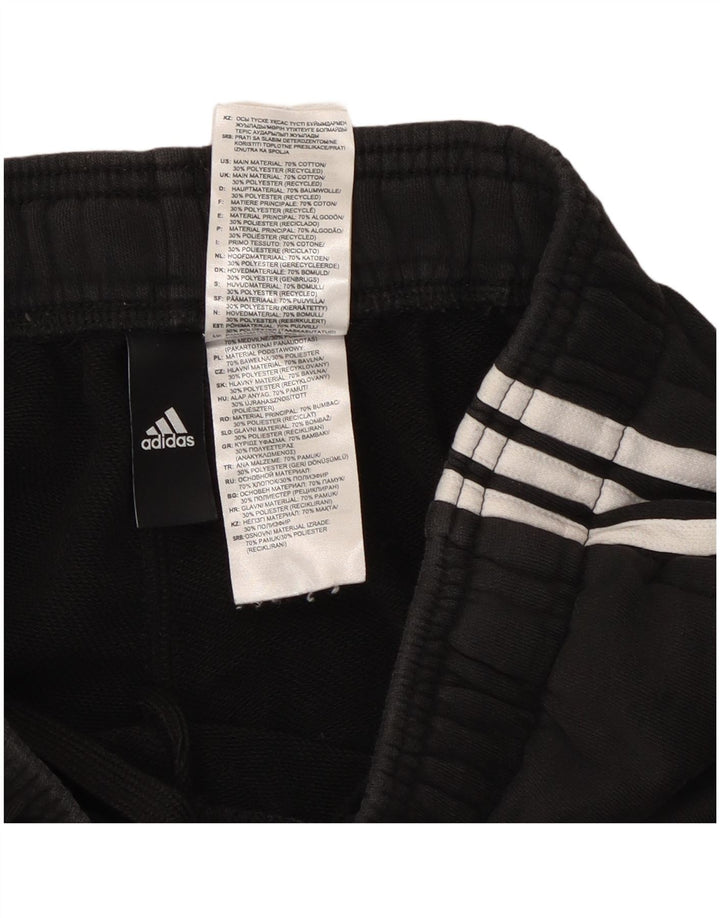 Adidas Pantalon de survêtement pour homme en coton noir moyen