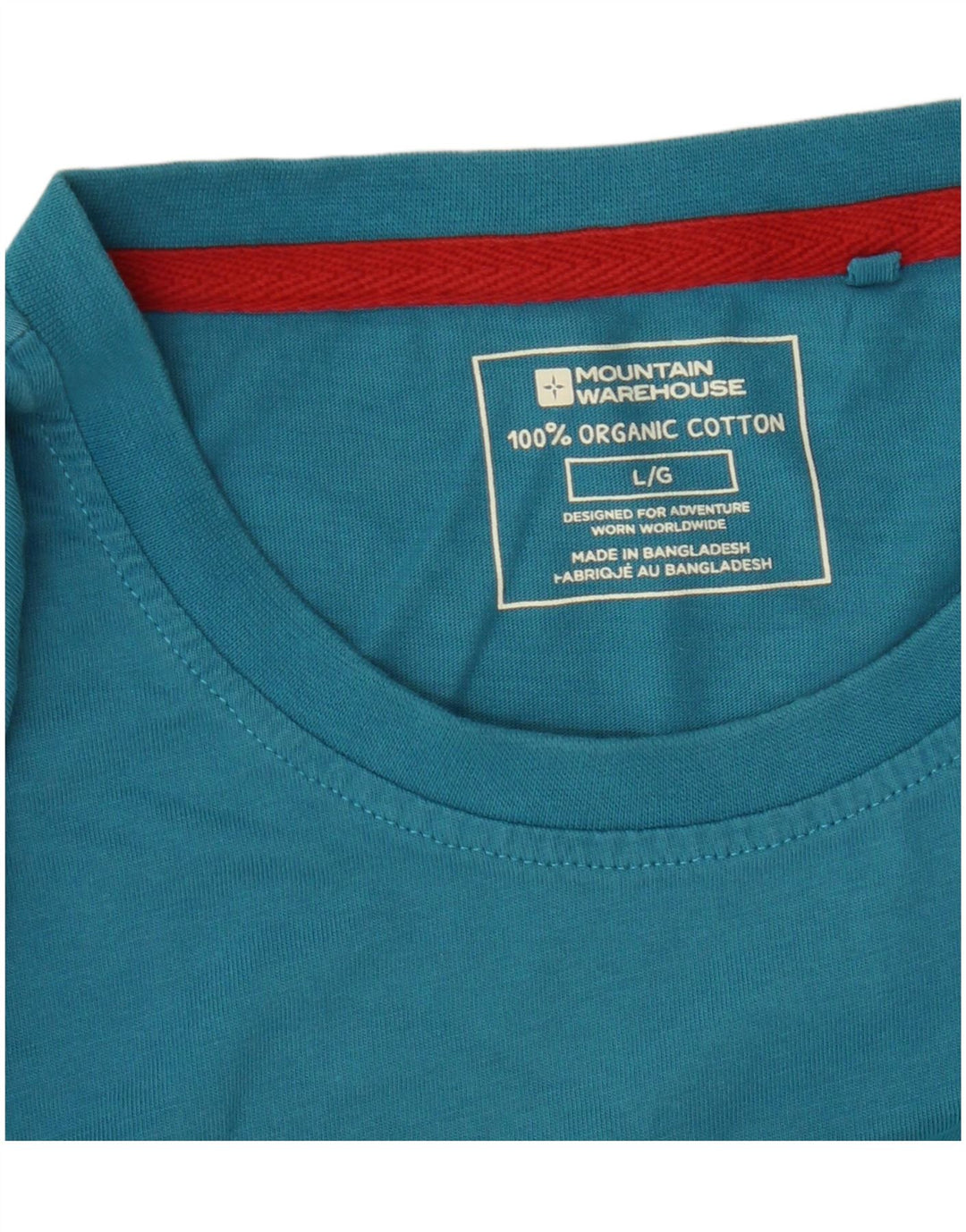 Mountain Warehouse T-shirt graphique pour homme en coton bleu Taille L
