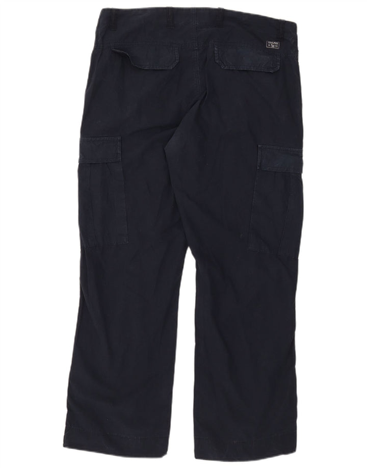 Woolrich Pantalon Cargo Droit W34 L27 Homme Bleu Marine