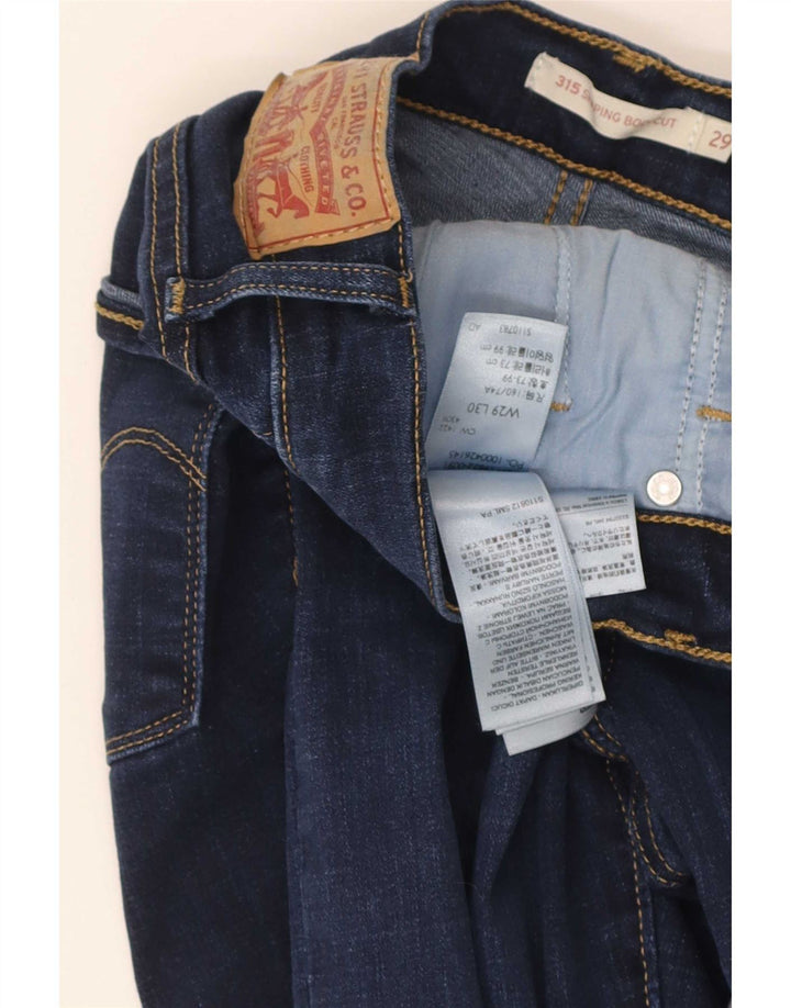 Levi's Jean 315 Shaping Bootcut Femme Bleu W29 L30 Coton