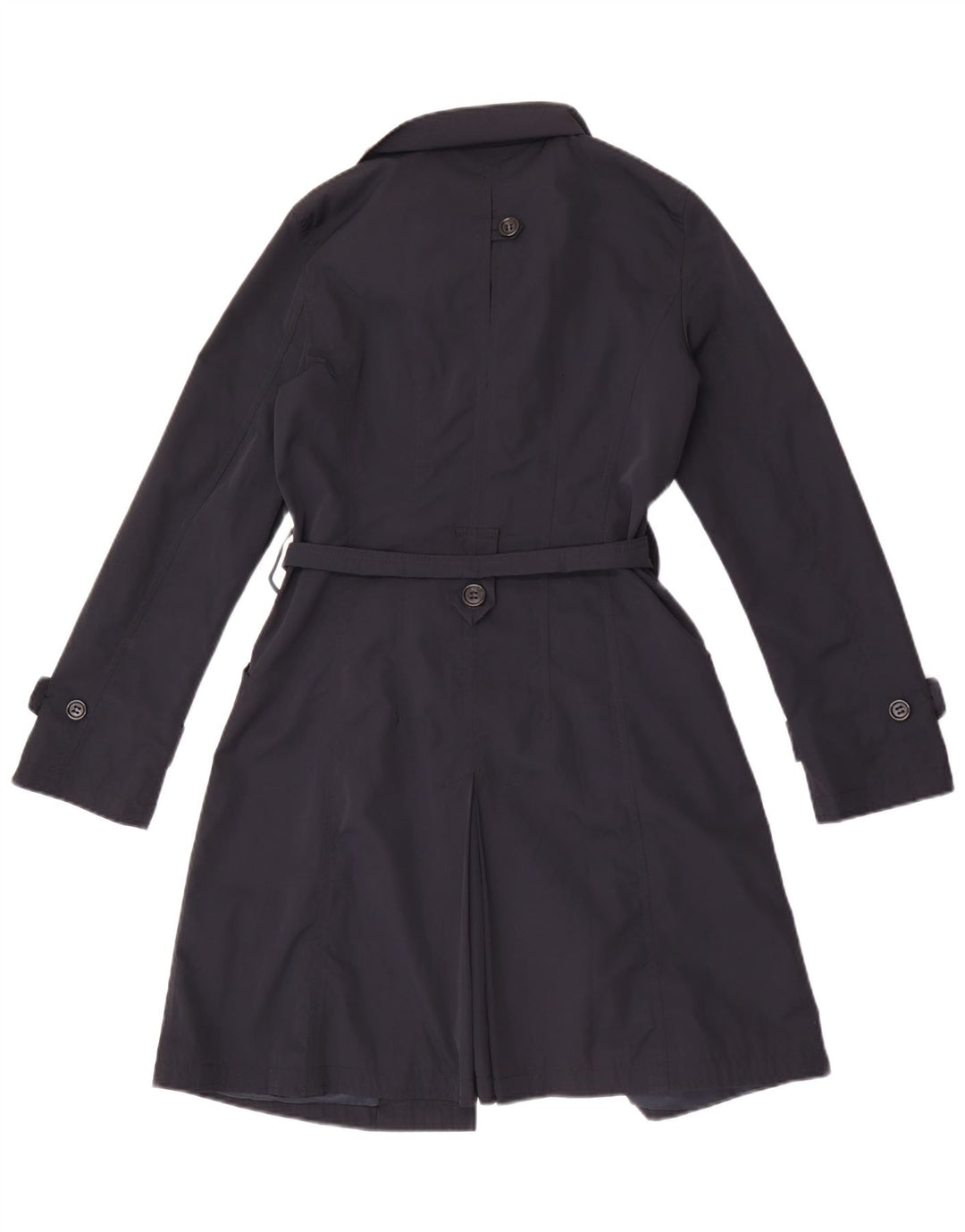 Max & Co. Trench-Coat Femme UK 8 Small Bleu Marine Polyamide