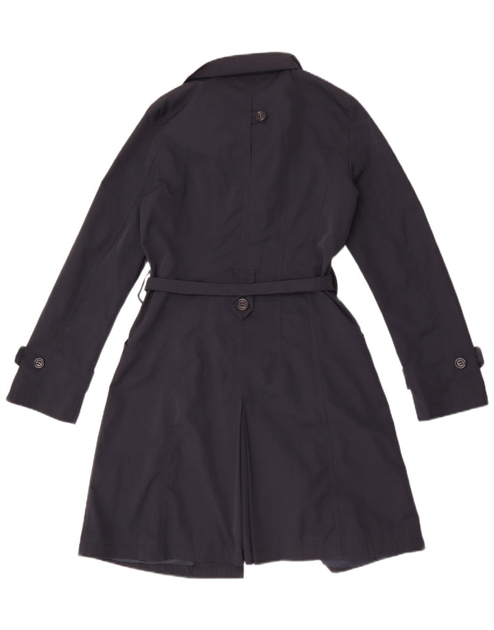 Max & Co. Trench-Coat Femme UK 8 Small Bleu Marine Polyamide