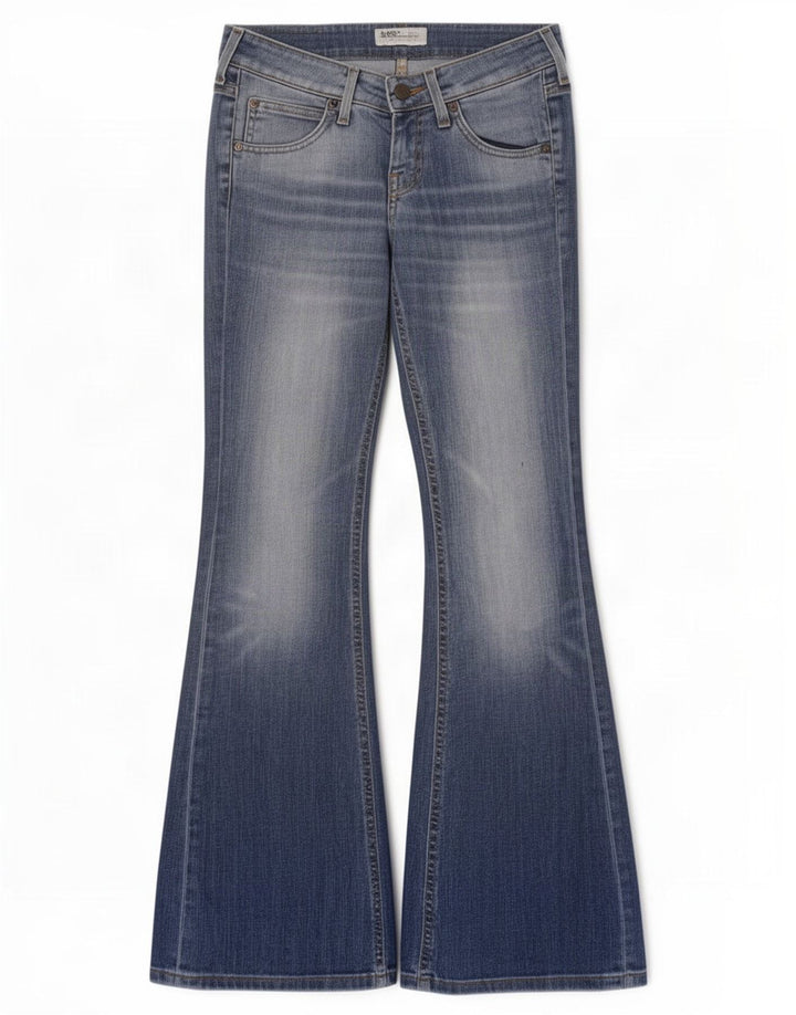 Lee Jean évasé Gale Femme W26 L31 Bleu Coton