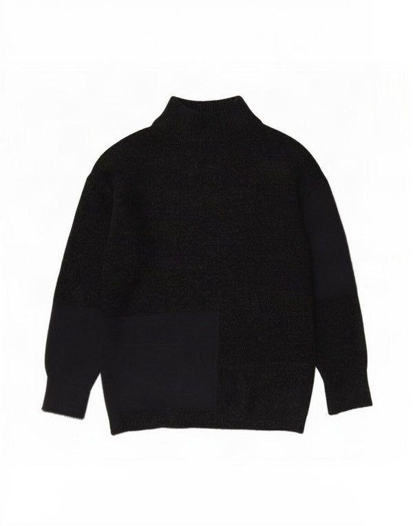 Marks & Spencer Pull col roulé pour femme UK 10 Small Noir