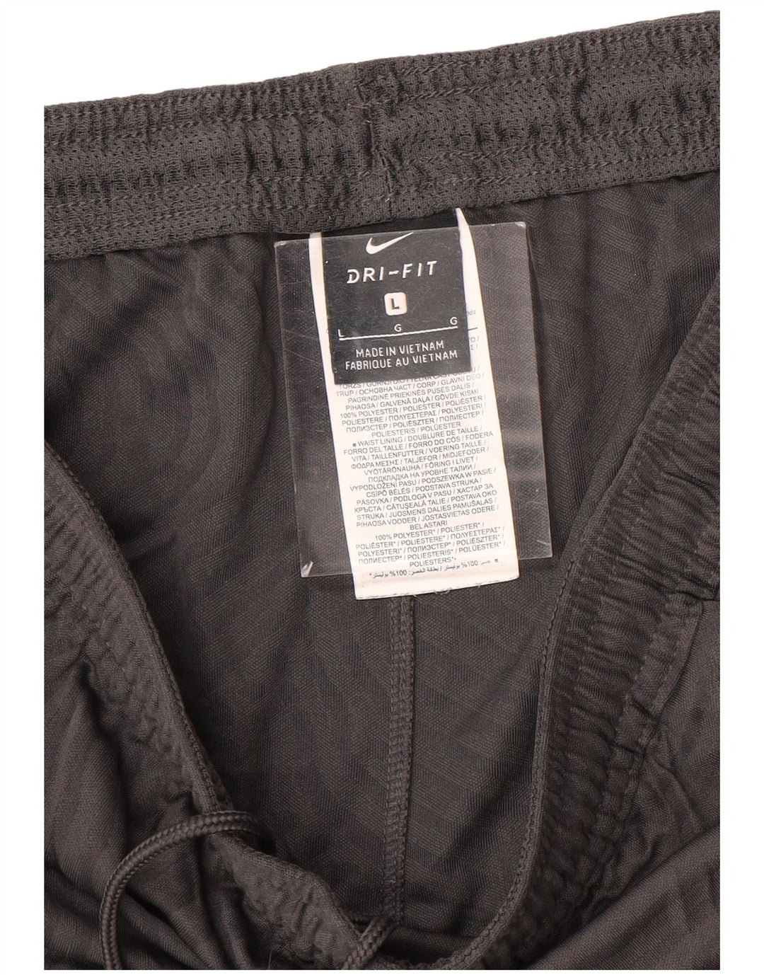 Nike Short de sport Liverpool pour homme Taille L en polyester color block noir