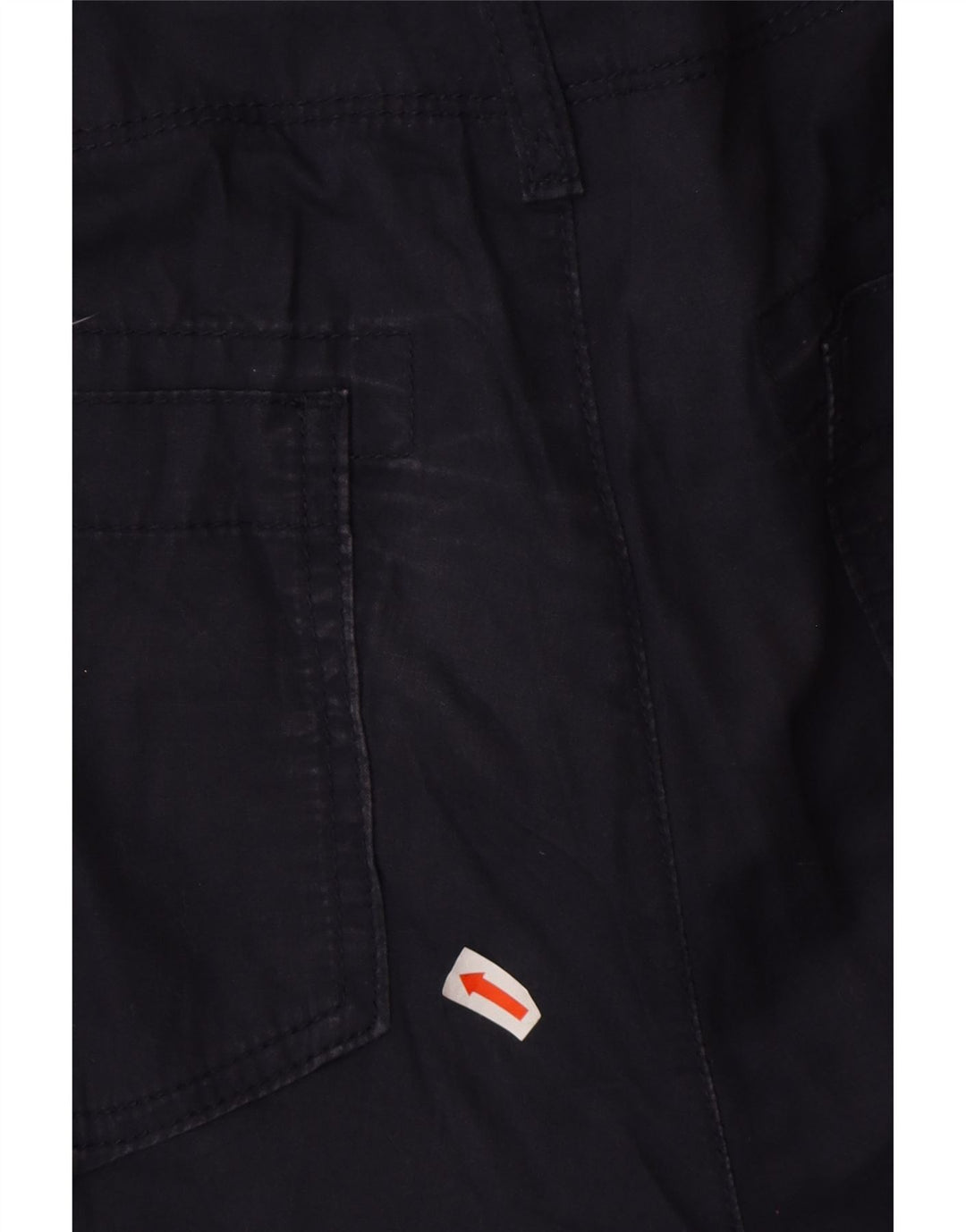 EDDIE BAUER Short cargo pour femme US 12 Large W38 Bleu marine Coton