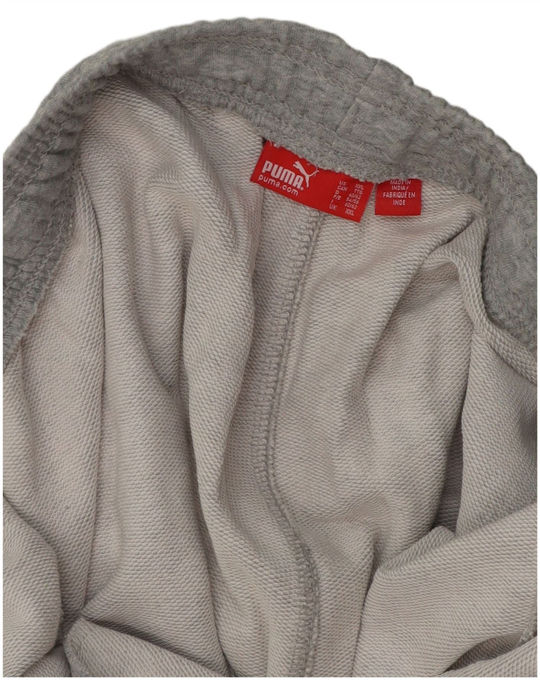 Puma Pantalon de survêtement pour homme en coton moucheté Gris 2XL