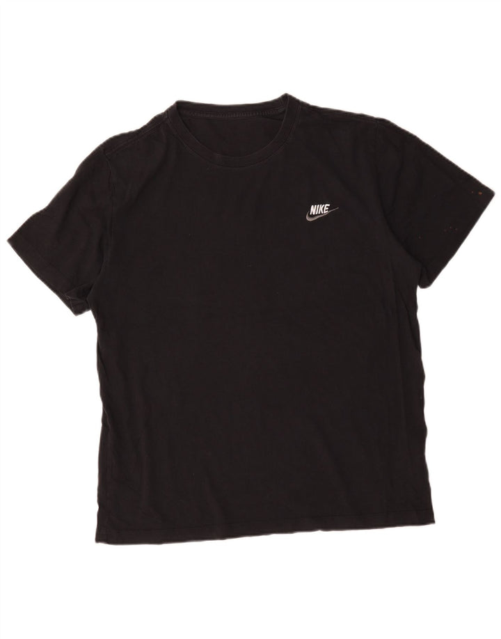 Nike T-Shirt Homme Grand Noir Coton