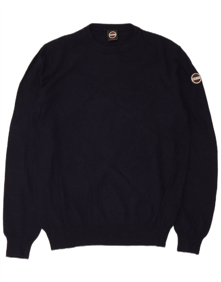 Colmar Pull Col Rond XL Bleu Marine Polyamide Homme