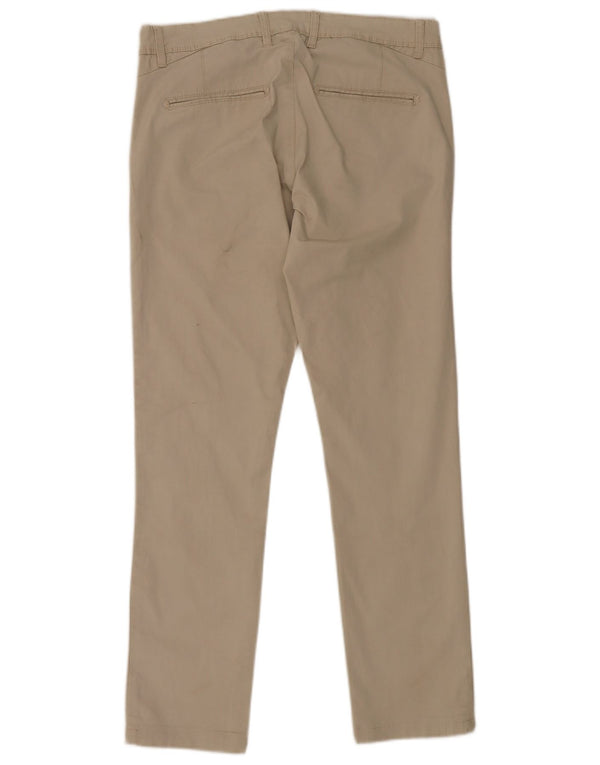 Zara Pantalon chino skinny pour homme EU 42 Large W32 L31 Beige
