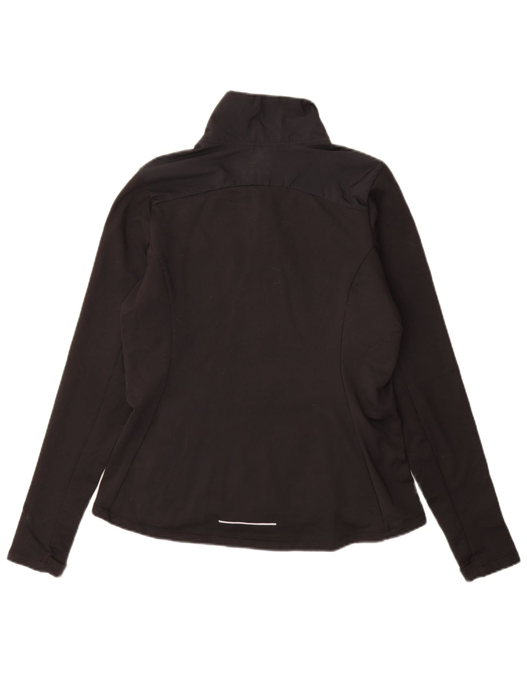 NIKE Veste de survêtement pour femme UK 14 Medium Noir Spandex