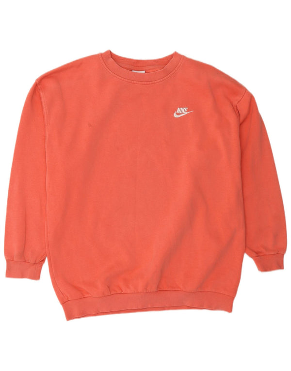 Nike Sweat-shirt surdimensionné pour fille 13-14 ans XL Orange Coton