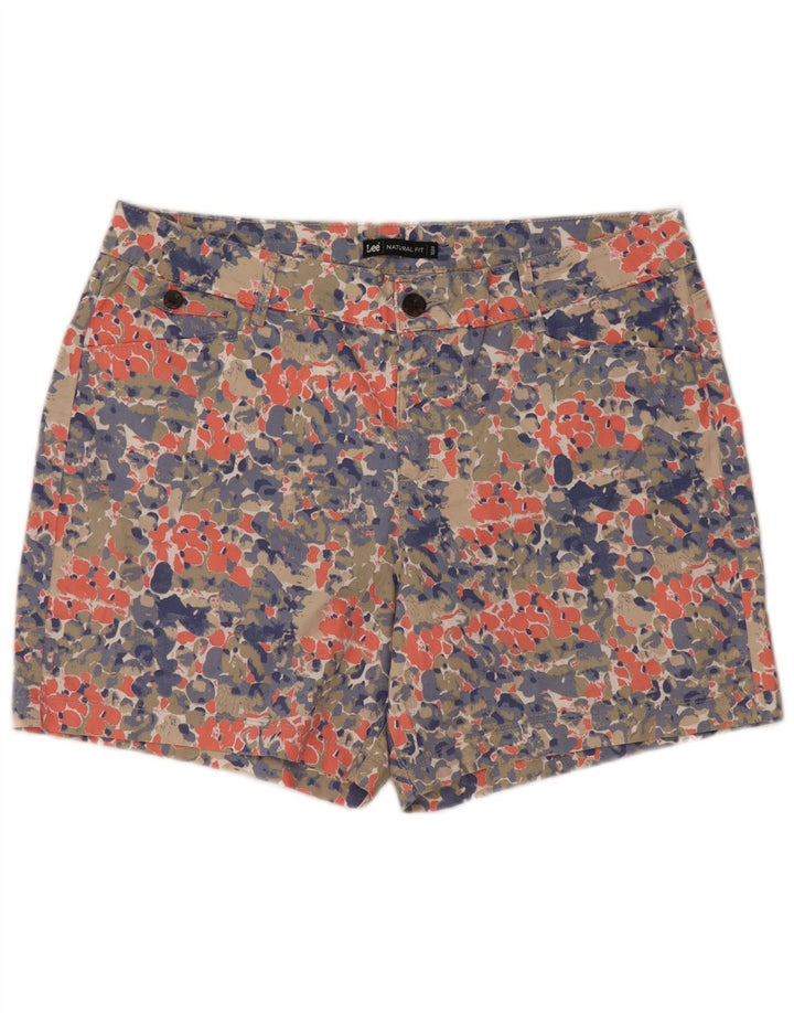 LEE Short décontracté coupe naturelle pour femme US 16 2XL W36 multicolore à pois
