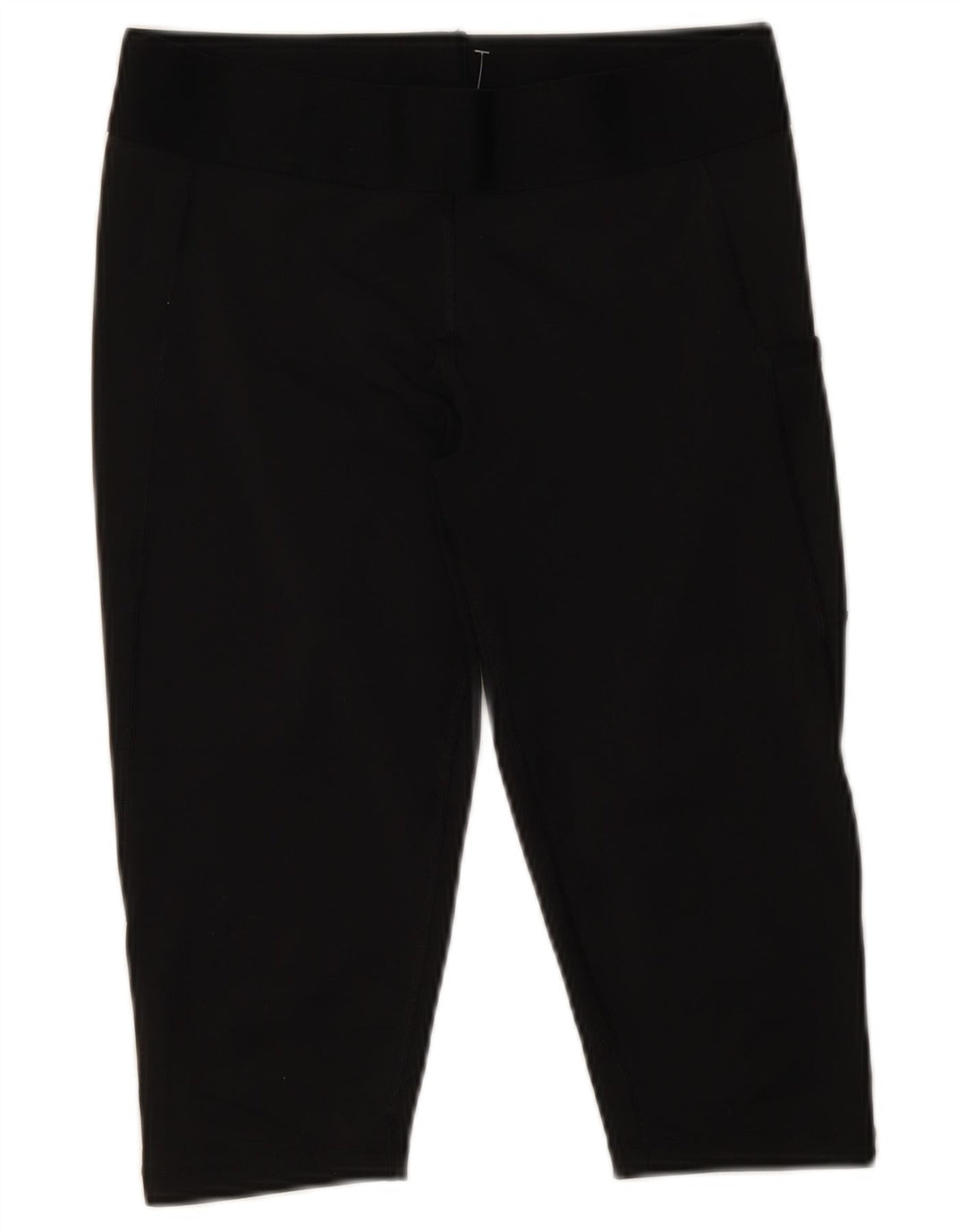 ADIDAS Legging Capri graphique pour femme UK 12/14 Noir moyen