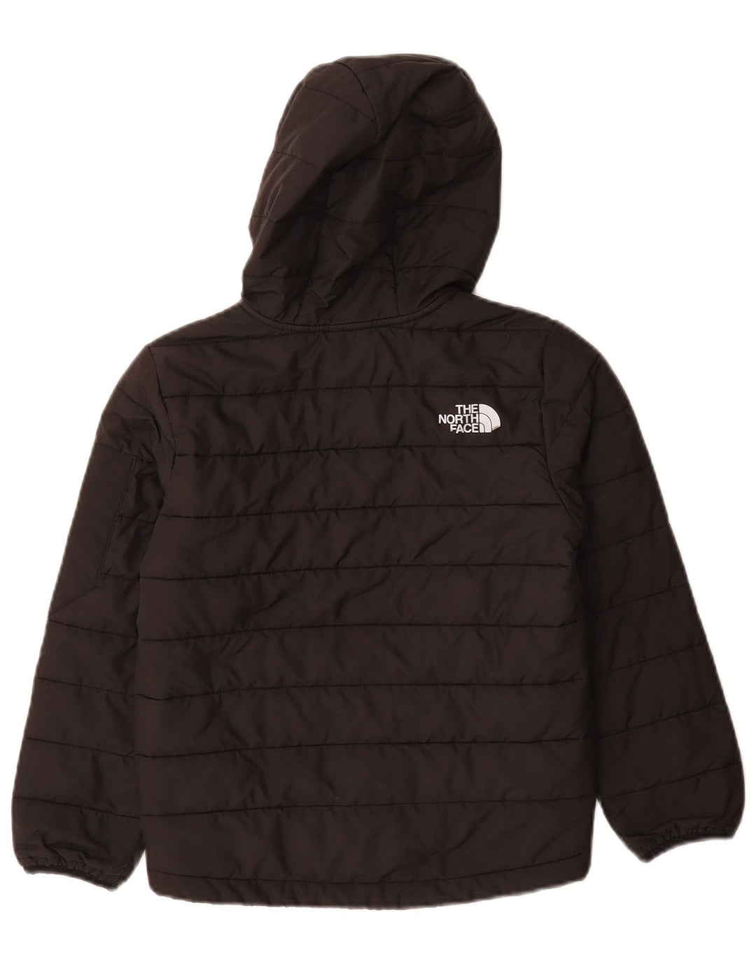 The North Face Veste matelassée à capuche pour garçons 9-10 ans Noir moyen Polyester