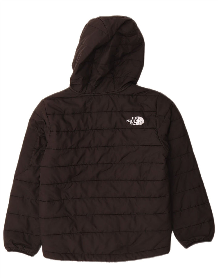 The North Face Veste matelassée à capuche pour garçons 9-10 ans Noir moyen Polyester
