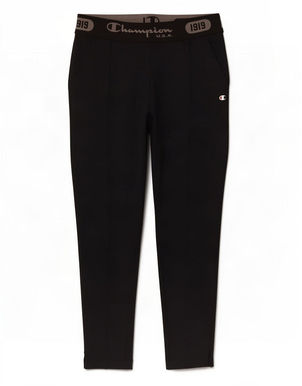 Champion Pantalon de survêtement pour femme UK 12 Medium Navy Blue Colourblock