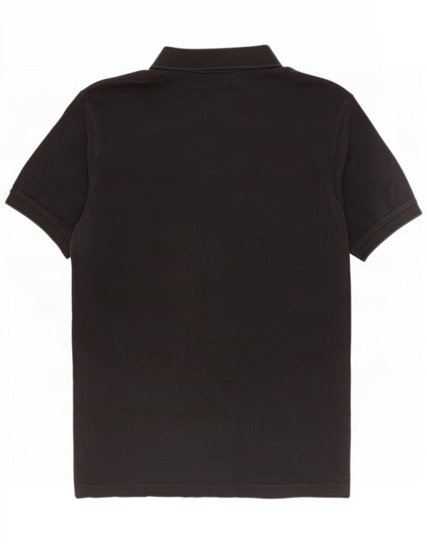 Puma Polo Homme Noir Moyen Coton