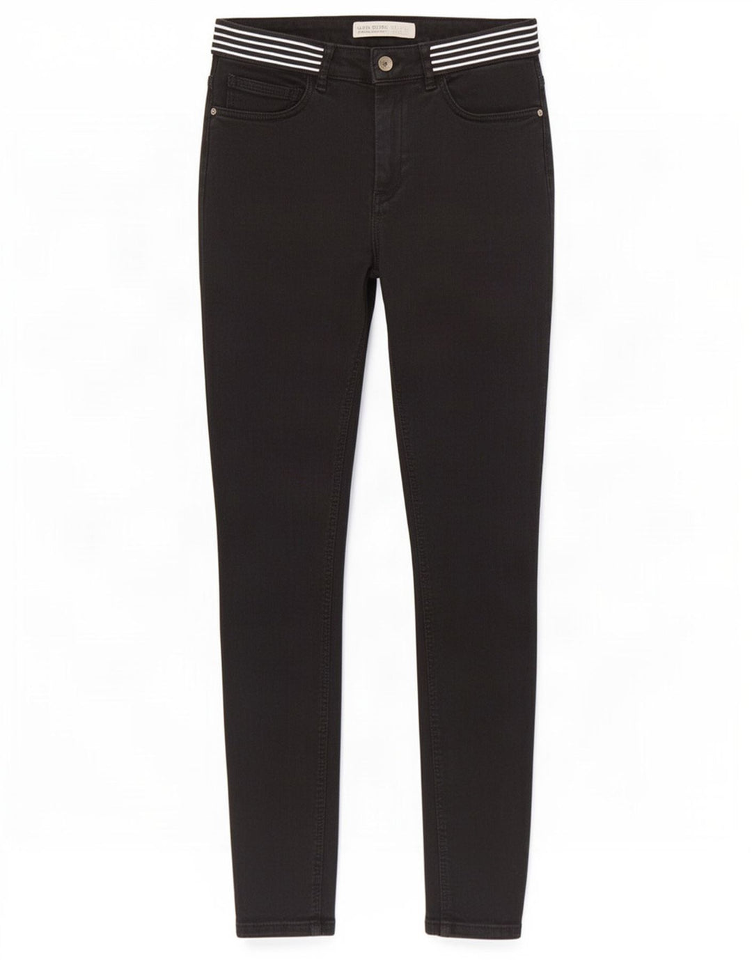 Zara Jean Slim Femme EU 38 Petit W28 L27 Noir
