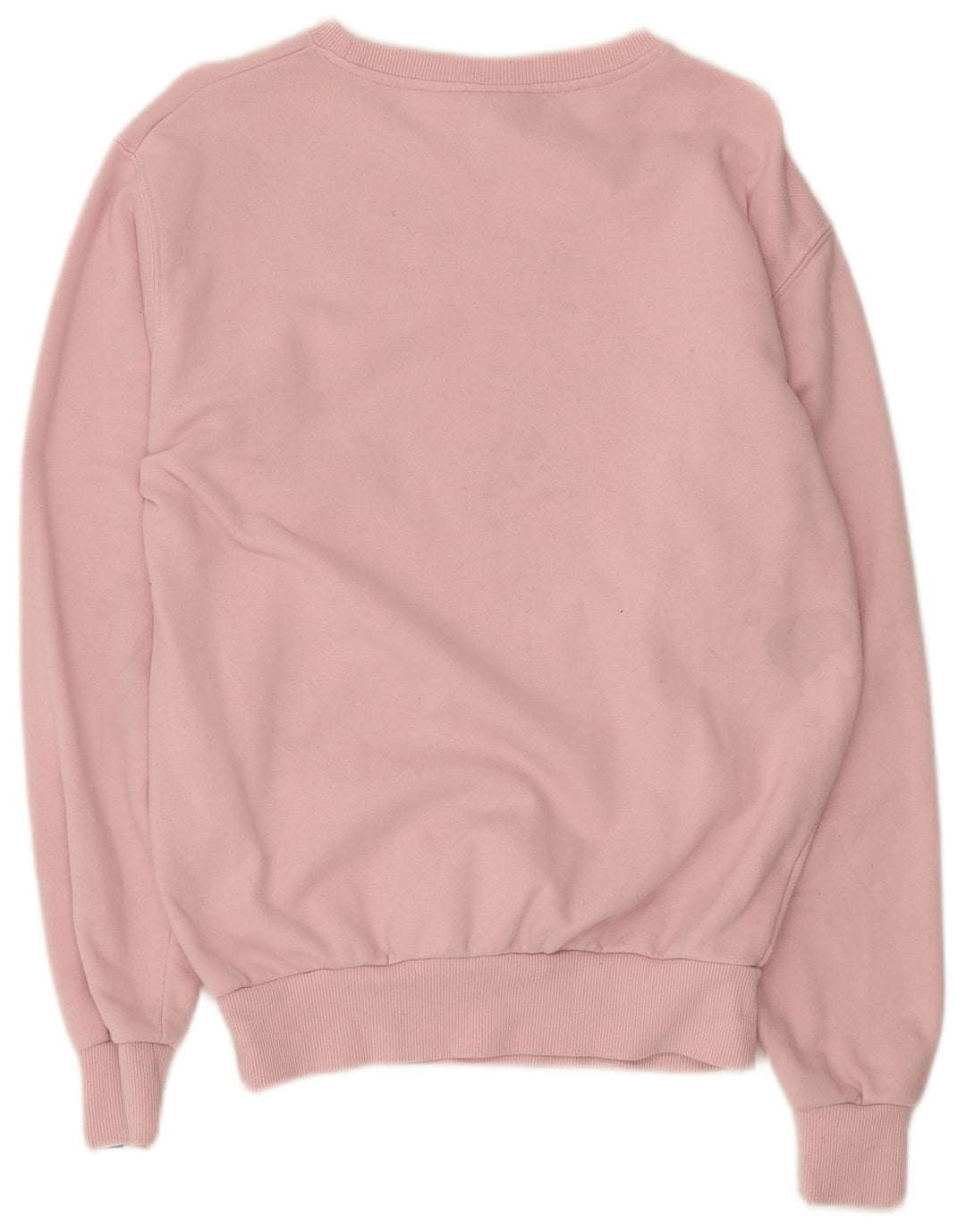 Ellesse Sweat-shirt surdimensionné graphique pour femme UK 8 petit coton rose