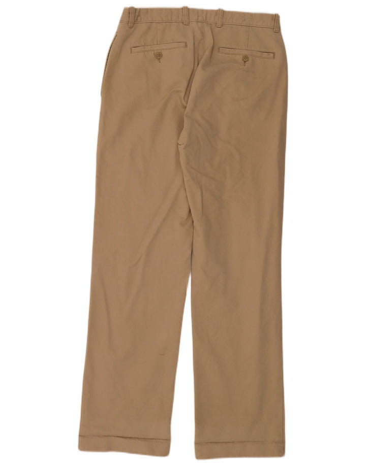 J. CREW Pantalon Chino Droit Homme W31 L34 Coton Beige