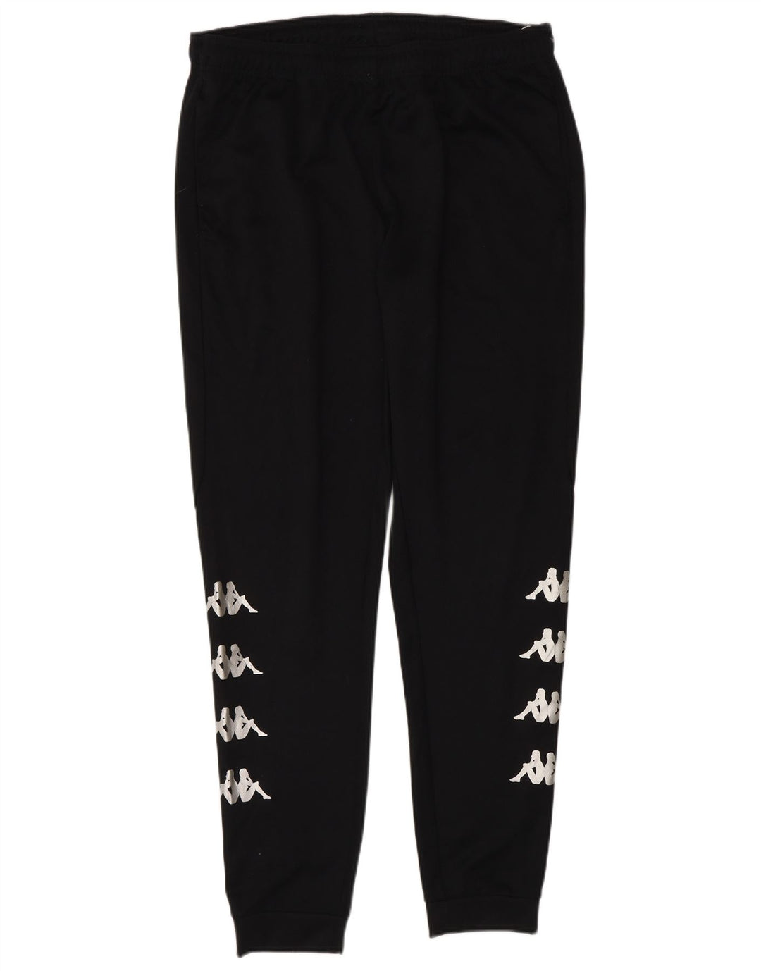 Kappa Pantalon de Survêtement Graphique Homme Joggers XL Noir Polyester