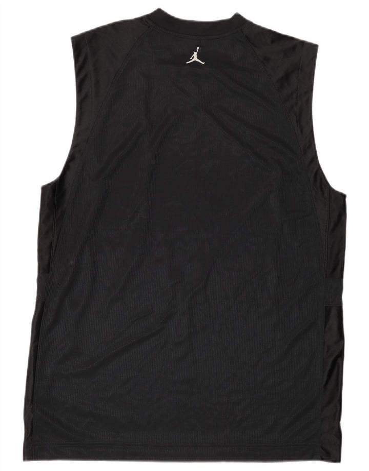 Jordan Débardeur Homme Noir Moyen Polyester