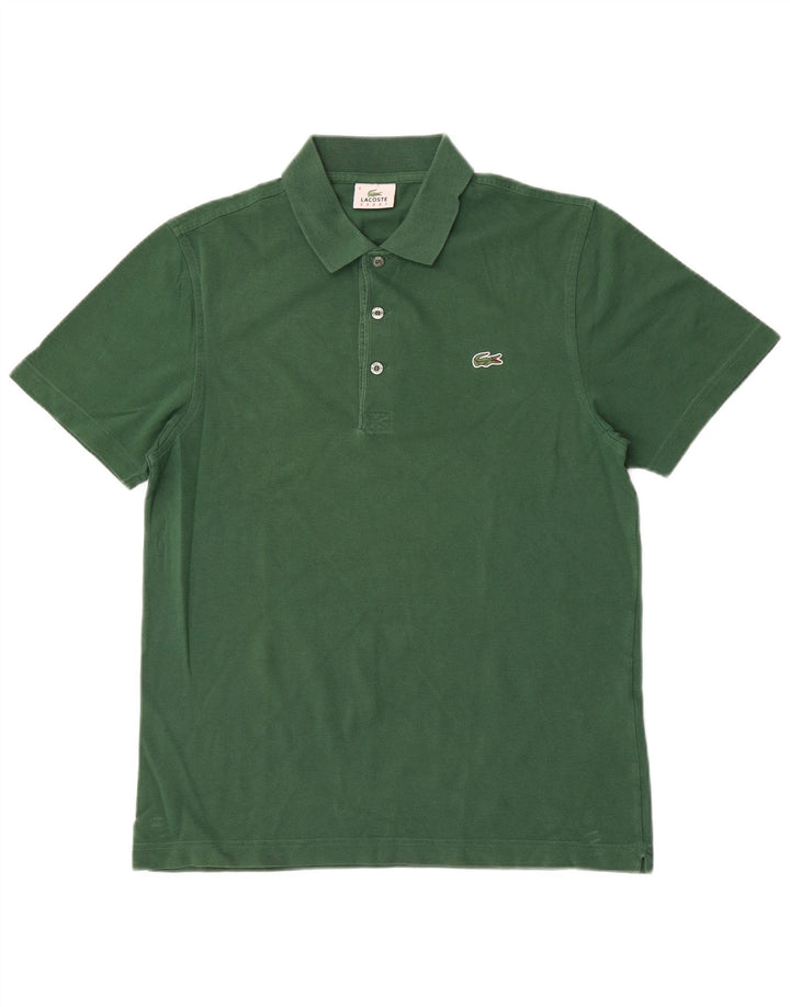 Lacoste Polo Homme Taille 4 Coton Vert Moyen