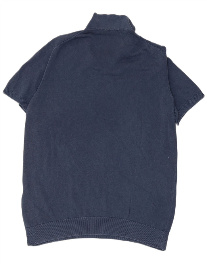 LIU JO Polo Homme XL Bleu Marine Coton