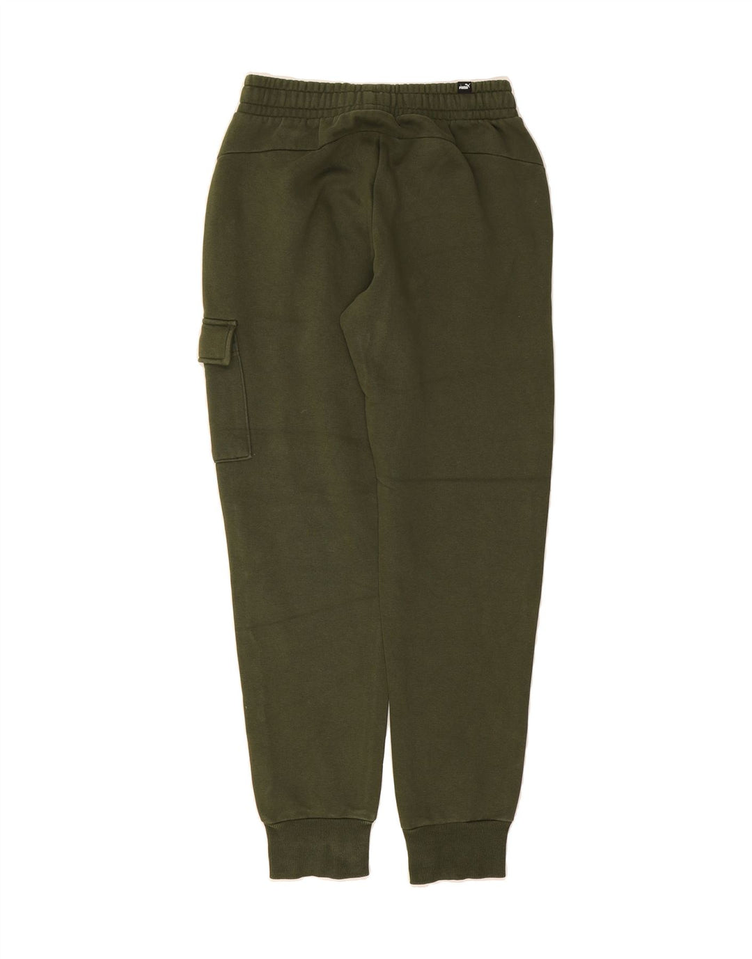 PUMA Mens Tracksuit Trousers Joggers Small  Khaki Cotton Vintage Puma and Second-Hand Puma from Messina Hembry 