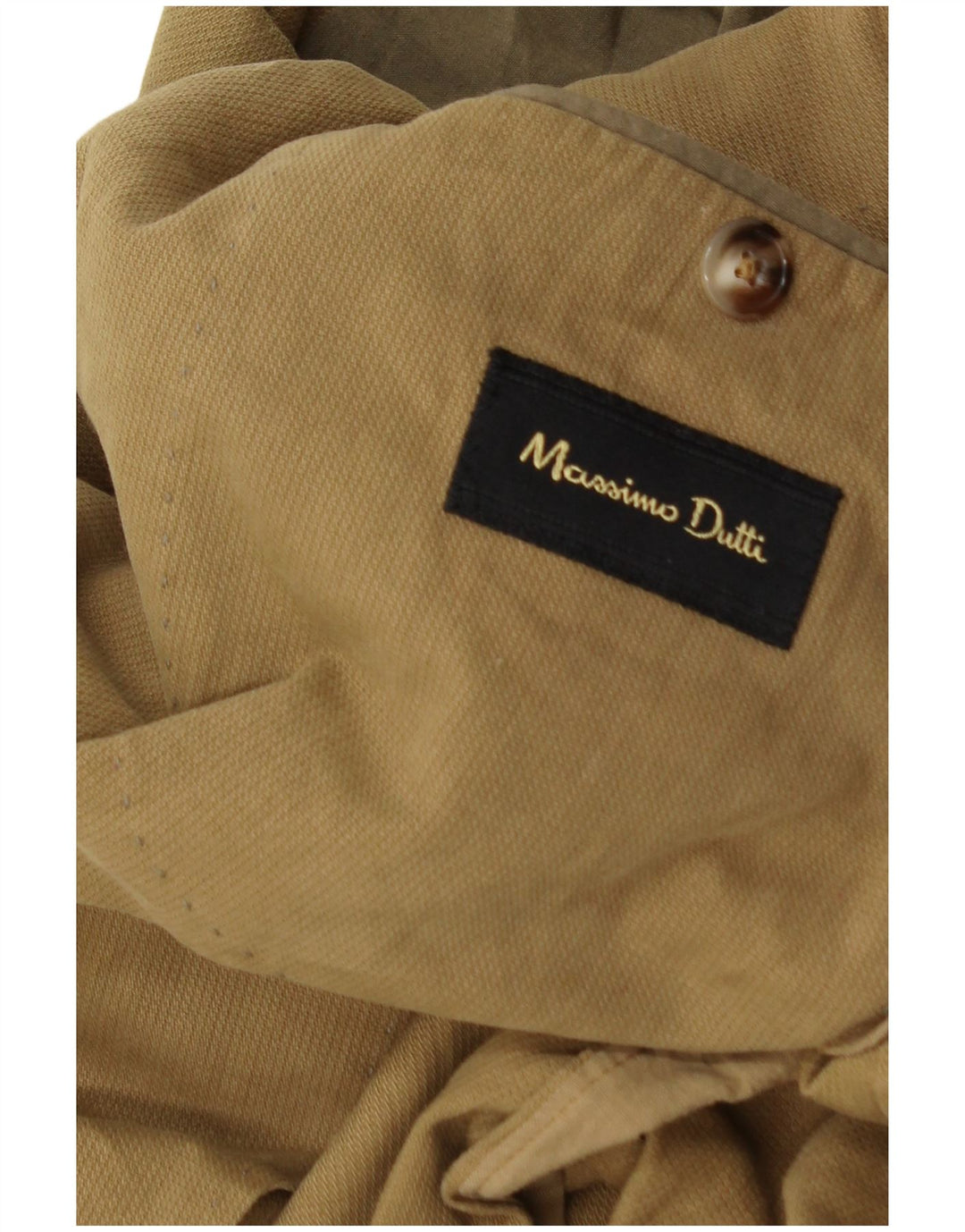 Massimo Dutti Veste blazer à 2 boutons pour homme UK 36 Petit Marron