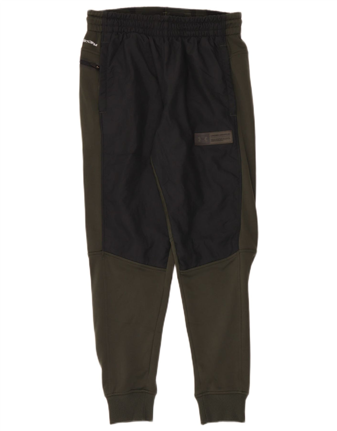 Under Armour Pantalon de Survêtement Joggers Homme Kaki Moyen Colourblock