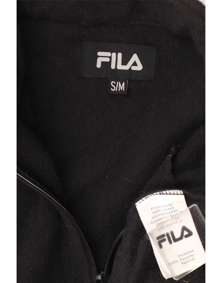 Fila Veste polaire doublure homme UK 36 petit noir polyester