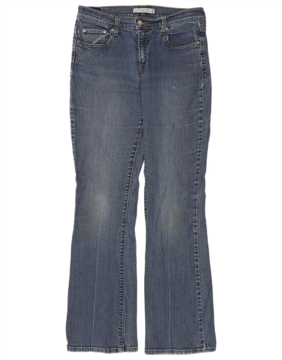 Levi's Jean bootcut 515 pour femme US 10 Large W30 L33 Bleu Coton
