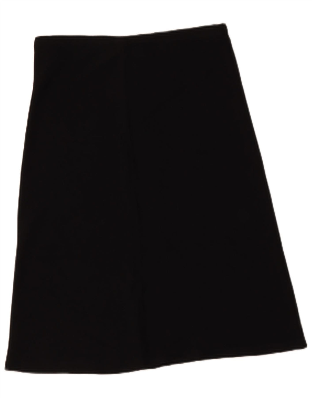 vintage Femme Jupe A-Line W30 Viscose Noir Moyen