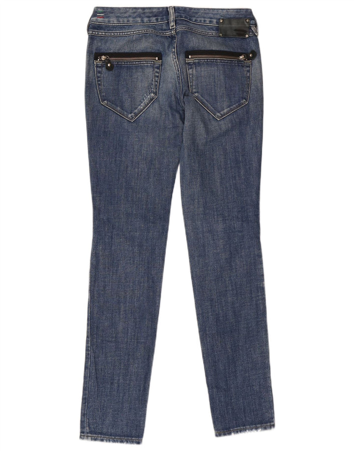 Diesel Jean slim effet vieilli W28 L32 en coton bleu pour femme